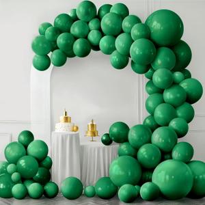 KatchOn Dark Green Balloons 12 Inch, Pack of 110