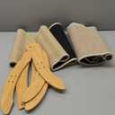 Cat Scratcher Bed for Indoor Cats - 23.6" Large Natural Sisal Cat Scratching Board, Wood Frame Scratch Pad, Modern Cats Lounger/Hammock, Easy Assembly Furniture