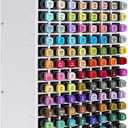 Marker Organizer, 120 Slots Art Marker Holder Storage with Removeable Divider Rack for Various Makers, Watercolour Brushes, Stationary Pens and Pecils, Adjustable Pencil Holder for Desk Decor