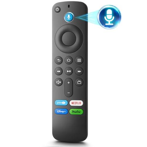 Voice Replacement Remote Control Compatible with Fire TV Stick,TV Cube and Amazon Fire Smart TVs