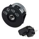 01588300 15883 Starter Ignition Switch with 2 Keys Compatible with Ariens Gravely Zoom ZT XL Mini-ZT HVZ 34 42 50 1434 1534 1540 1640 1740 1840 1944 2040 2250 2350 2450 2548 Zero-Turn Mower
