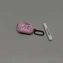 TATOFY for AirPod Pro 1st & 2nd Gen Case with Phone Stand Lock Carabiner Cleaning Kit, Floral AirPods Pro Hard Shell Dustproof Cover for Women, MagSafe Compatible (Pink 2, AirPods Pro & Pro 2)