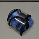 2-in-1 Soft Inflatable Dog Cone Collar Alternative with Enhanced Anti-Licking Guard Shield, Dog Collar After Surgery, Adjustable Recovery Cones for Large Medium Small Dogs and Cats (Blue,S) (Small [Neck: 5.5" - 7"])