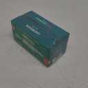 Juice Shot Containers, Glass, Clear, 2oz, Colored Lids & Silicone Grip Bands, Beverage Storage, Juicing, Ginger & Turmeric Bottles (Green)