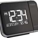 La Crosse Technology 616-1412 Projection Alarm Clock with Indoor Temperature