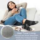 YSense Ankle Socks for Women Men, Thick Cushioned Running Athletic Cotton Socks with Moisture Wicking Low Cut No Show