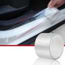 CloudBuyer Universal Car Door Edge Protector, Clear Sill Guard Film with Anti-Collision Protection for Most Vehicles (33Ft x 2.7In, Transparent)