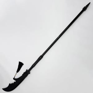 Guan Gong Dragon Sword - 180cm Lightweight Polypropylene Kung Fu Prop Polypropylene Training Martial SwordBlack Practice Broadsword Martial Arts Decoration Training Knife for Practice