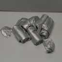 IPLUS Tall Kitchen Drawstring Trash Bags, 7-8 Gallon, 100 Count (Silver, 7-8 Gallon)