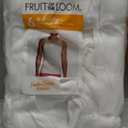 Fruit of the Loom Men's Sleeveless Tag Free Moisture Wicking Tank A-Shirt (6 Pack White)
