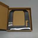 ZiWen Interior Trims Carbon Fiber Style Gear Panel Center Console Cover Accessories for Subaru Forester 2025 2026 (Gear Panel, Carbon Fiber Print)