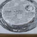 Siljoy Modern Crystal Chandelier 16-Light Brushed Nickel 2-Tiers K9 Crystal Raindrop Chandelier Luxury Flush Mount Crystal Pendant Ceiling Light Fixture for Dining Living Room Entryway Foyer D31.5''