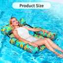 Pool Floats for Adults 2 Pack Floating Lounge Chair & Pool Noodle, Thickened Durable Design with Air Pump, Ideal for Summer Pool Parties