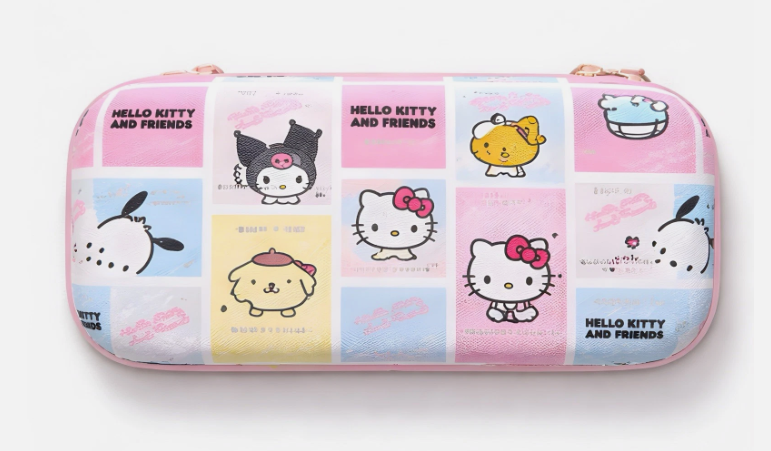 Sonix x Sanrio Nintendo Switch 2 (2025) Carrying Case (Emokyun) + NS GameCard Case (Hello Kitty and Friends Stickers)
