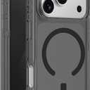 AMAZINGthing for iPhone 17 Pro Max [Omni Case], Designed for MagSafe Accessories, 10FT Drop Proof, Magnetic Phone Cover with Bumper Protection, Anti Yellowing, Transparent, Clear Black