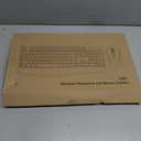 Wireless Keyboard, EDJO 2.4G Full-Sized Ergonomic Computer Keyboard with Wrist Rest for Windows, Mac OS Desktop/Laptop/PC (Black)