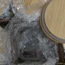 CONNOO 9 Pack 10 OZ Iridescent Glass Candle Jars for Making Candles with Airtight Bamboo Lids Nice Sticky Warning Labels for Candle Making Empty Container Bulk - Dishwasher Safe