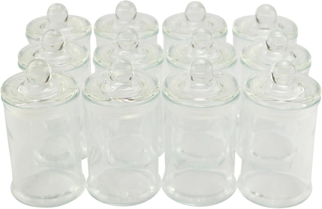 Mini Glass Jars with Lids by Celebrate It, 12Ct