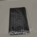 Ultra-Slim Bluetooth Keyboard Portable Mini Wireless Keyboard Rechargeable for Apple iPad iPhone Samsung Tablet Phone Smartphone iPadOS iOS Android (10 inch Black)