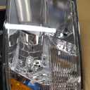 Headlights for 2009-2018 Dodge Ram 1500, for 2010-2018 Dodge Ram 2500 3500 with High/Low beam Bulbs, Driver & Passenger Side(ONLY fit Quad-Hole Single Headlight) (OE Replacement, A/Chrome Housing Amber Reflector Clear Lens)