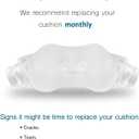 2 Packs Replacement Nasal Cradle Cushion for Airfit N30i - Nasal CPAP Mask Cushion - Quiet Venting & Comfortable and Soft (Small)