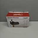 Homemate Heated Blanket Electric Throw - 50"x60" Heating Blanket Throw 1/2/4/6/8 Hours Auto-Off 10 Heat Level Over-Heat Protection Flannel Sherpa ETL Certification (05 - Purple)