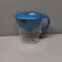 Brita Metro Water Filter Pitcher with SmartLight Change Indicator, BPA-Free, Replaces 1,800 Plastic Water Bottles a Year, Lasts Two Months, Includes 1 Filter, Small - 6-Cup Capacity, Turquoise