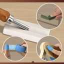 Wood Carving Kit Whittling Kit: Deluxe Wood Carving Tools Knife Set with Leather Case - Woodworking Hobby Kit for Beginners Adults Kids - DIY Art Craft Gift for Men Teens