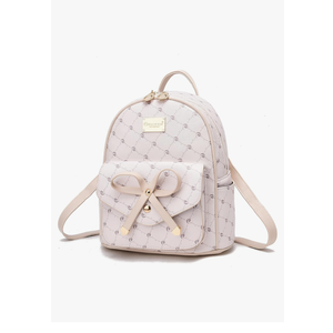 IHAYNER Girls Bowknot Cute Leather Backpack Mini Backpack Purse for Women