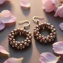 2 x Laopottbeads 2000 Pcs Light Brown 4MM Pearl Beads for Jewelry Making Round Pearl DIY Kit for Bracelets, Earrings, Necklaces & Anklets