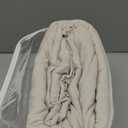 Nestl Linen Duvet Cover King Size - Soft Prewashed King Duvet Cover Set, 3 Piece, with Zipper Closure, 1 Duvet Cover 104x90 inches and 2 Pillow Shams