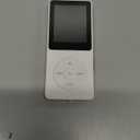 Aigital MP3 Player with Bluetooth and 32GB TF Card, HiFi Music Player with Built-in Speaker and Earphones, Multifunctional MP3 Players with FM/Recording/E-Book/Video,Silver