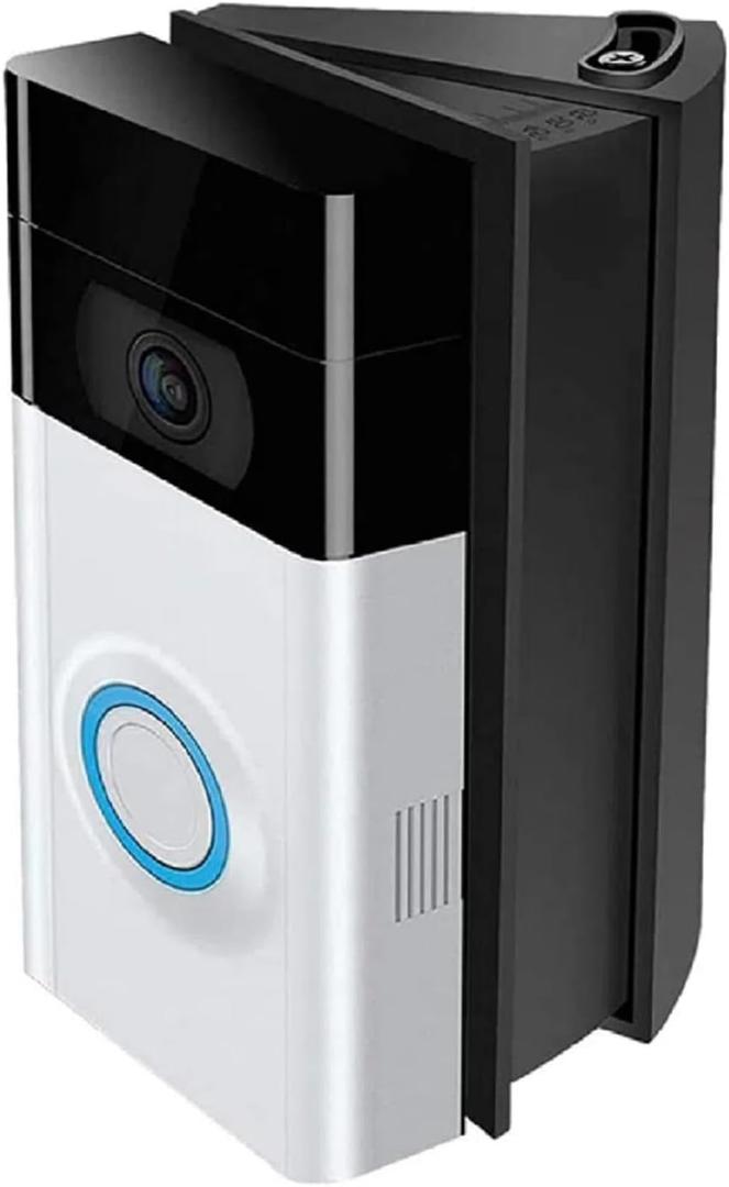 Adjustable 30 to 55 Degree Doorbell Angle Mount Compatible with Video Doorbell 4/3/3Plus/2/ (2020 Release)/ Battery Doorbell Plus, Camera Mount Holder Bracket Wedge Kit for Apartment