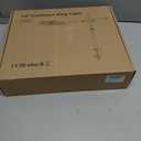 Overhead Phone Camera Mount for Desk Tripod - 10" Ring Light with Stand - Solid Ring Light with Clamp for Artist Drawing, Video Recording,CRI >95