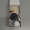 Google Nest Cam Indoor (Wired, 3rd Gen) - Security Camera with 2K Video and Gemini, Night Vision, 2-Way Audio, Works with Google Home - 2025 Model - Snow