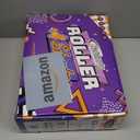 Nattork Kids Roller Skates for Girls, 4 Size Adjustable Rainbow Quad Skates with All Light Up Wheels - Best Birthday Gift for Outdoor Sports (Small(10C-13C), Purple)