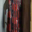 Suzile 6 Pcs Buffalo Plaid Storage Bins Christmas 10'' Buffalo Plaid Foldable Fabric Storage Cube with Handles Christmas Basket Box Organizers for Toys Shelf Closet Home Gift(Red and Black)