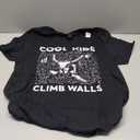 Cool Kids Climb Walls Funny Rock Climbing Bouldering Kids T-Shirt XL