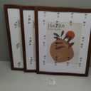 YESKAY 16x20 Picture Frame Brown Set of 3, Display Pictures 11x14 with Mat or 16 x 20 Without Mat, Poster Frames 16x20 for Wall Hanging Horizontal and Vertical