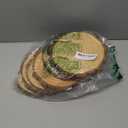 Philorn Wooden Circles for Centerpieces 6 Pcs 6.3-7 inch Wood Slices Tree Stump Decor with Bark, Wooden Rounds Unfinished Wood Base Wood Slabs for Centerpieces Wedding Decor, DIY Painting Crafts