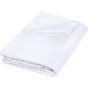 Utopia Bedding Flat Sheet - 2 Pack (Twin, White) - Soft Brushed Microfiber Fabric - Shrinkage & Fade Resistant Top Sheet - Easy Care Bed Sheet