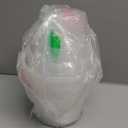 60 Pack Clear Nursery Pots with Drainage Holes, 3.5/4/5/6/7 Inch Clear Plastic Pots for Plants, Reinforced Transparent Nursery Pot with 60 Colorful Plant Labels 2 Garden Tools