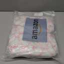 Paterr 6 Pcs Quilted Makeup Bag Bulk for Women Girls Birthday Valentine's Day Bridesmaid Gifts Cute Cotton Cosmetic Pouch Bow Floral Coquette Aesthetic Travel Toiletry Bag(Bowknot Rose, Pink)