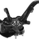Autoround Front Steering Knuckle Wheel Hub Bearing Assembly Fit for Ford Fusion 2006-2012, Lincoln MKZ 07-12 / Zephyr 2006, Mazda 6 03-08, Mercury Milan 06-11, Replace# LK011, Left Driver Side