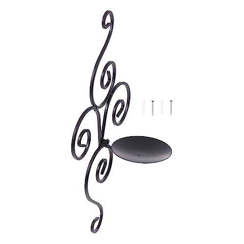 ABOOFAN Iron Art Wall Hanging Candle Holder Modern Candlestick Home Decor Accessory