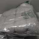 POMIU Rocking Chair Cushions Sets Indoor Back Seat Office Desk Dining Home Kitchen Chair (Light Grey)