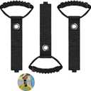 3 Pack Extension Cord Organizer,Black Garden Hose Storage Straps, Water Hose Storage Straps with Handle,for Cables, Cables,Ropes, Garden Water Hoses Carrying