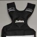 ZELUS Weighted Vest for Men and Women | 20-32lb Vest with 6 Ironsand Weights for Home Workouts | Adjustable Body Weight Vest Exercise Set for Cardio and Strength Training