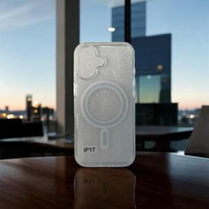 Compatible with iPhone 17: Magnetic Transparent Phone Cases - Slim Anti Yellowing, Drop Protection and Shockproof Protective Cell Phone Cover (Clear) (Compatible with iPhone 17)