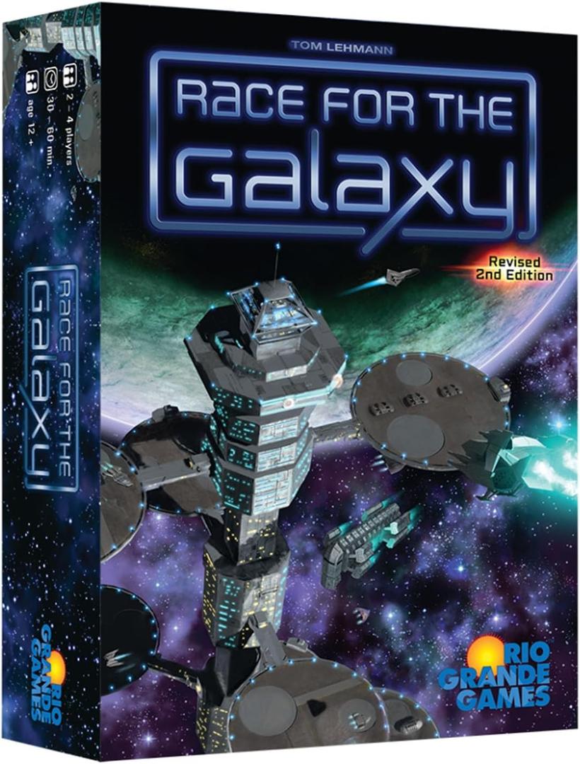 Rio Grande Games Race for the Galaxy Board Game for 2-4 Players, Ages 12+, Small